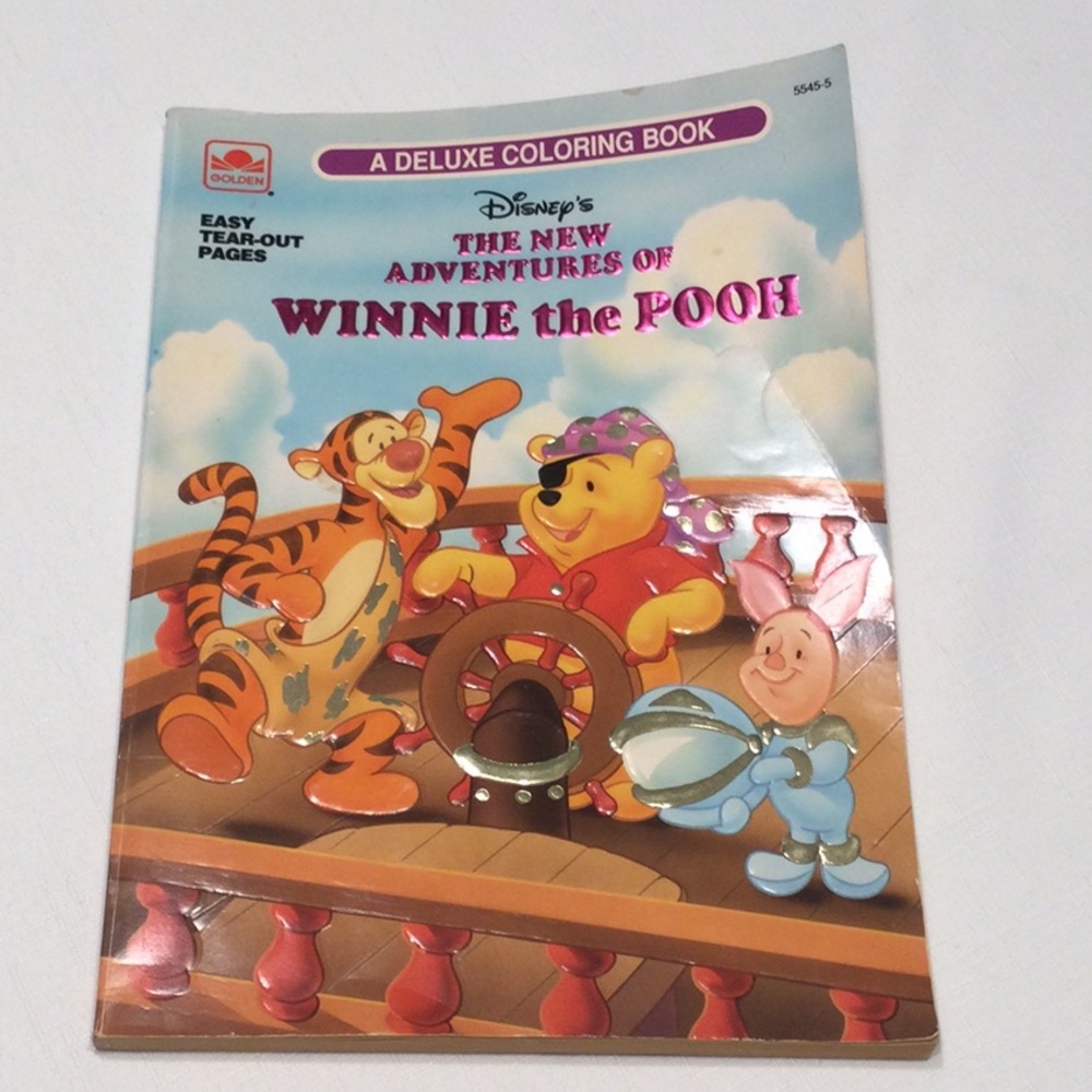New Adventures of Winnie the Pooh Coloring Book